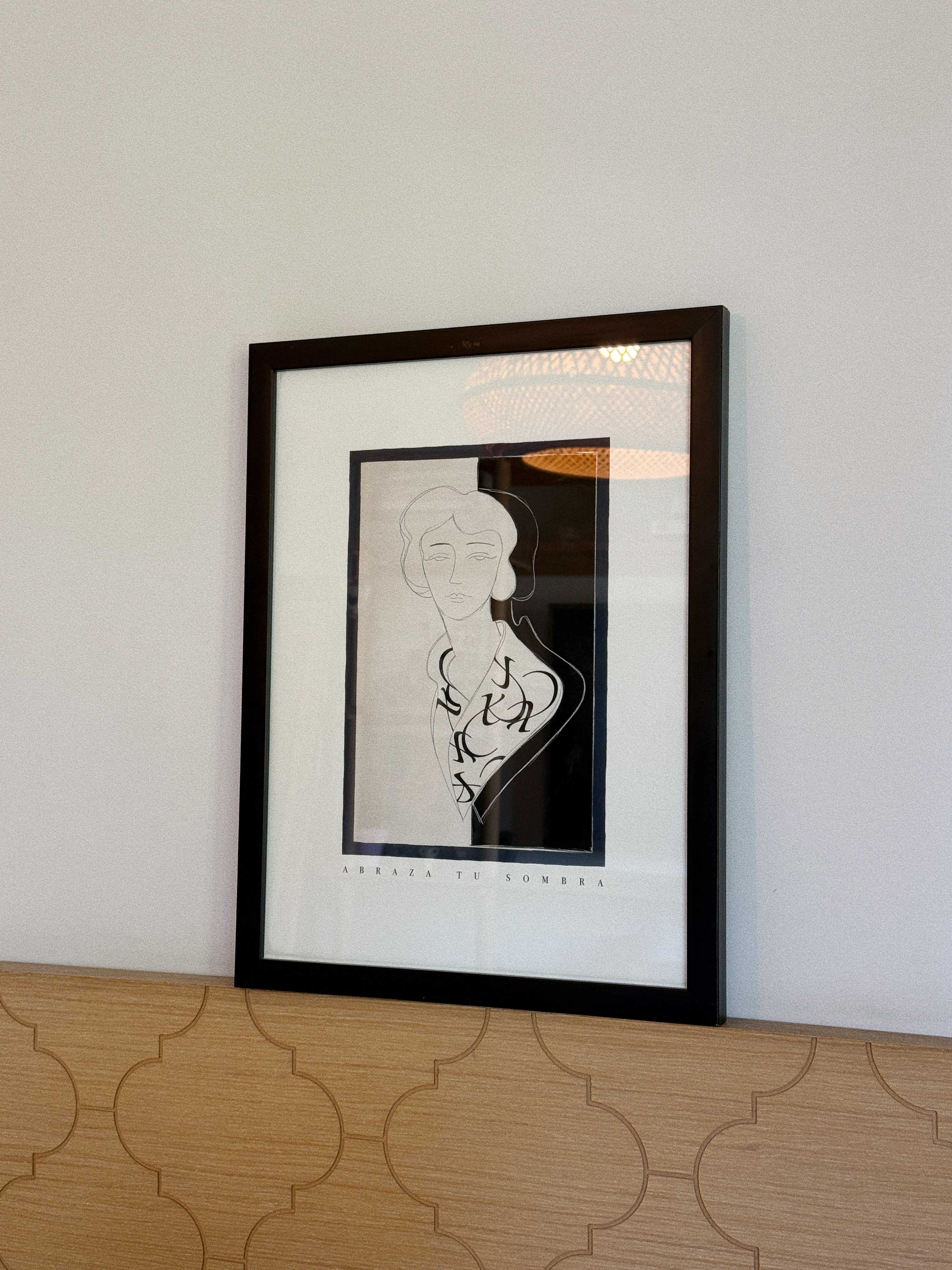 CUADRO ABRAZA TU SOMBRA